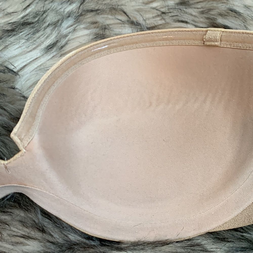 Victoria’s Secret Strapless Push Up Padded Bra 34C nude - Picture 8 of 10